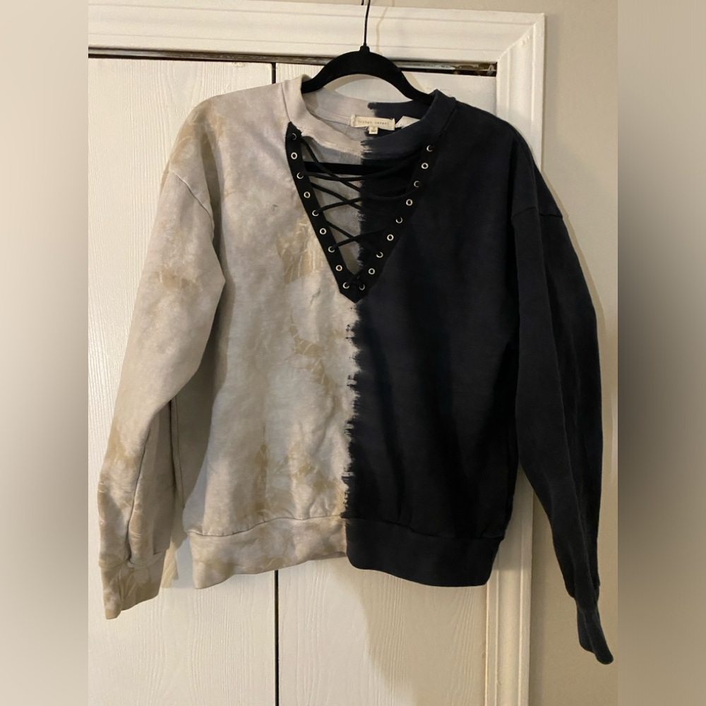 Gilded Intent Black and Cream Sweatshirt